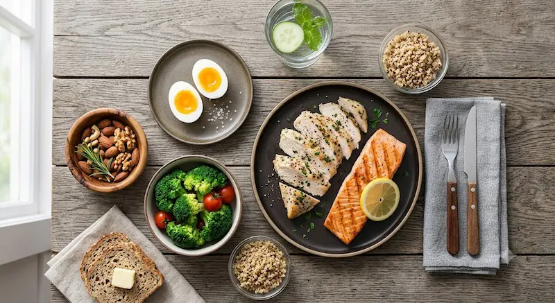 high protein nutrition for grip strength and muscle health