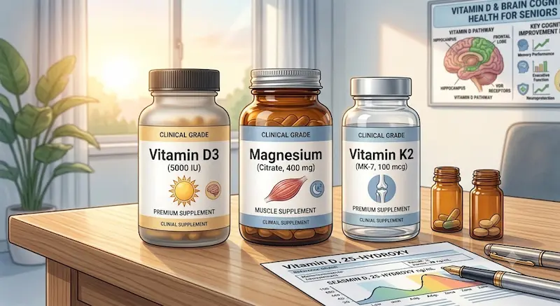 vitamin d with magnesium and k2 co-supplementation