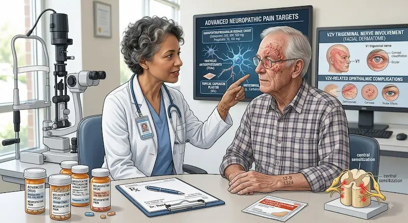 shingles neuropathic pain management protocols
